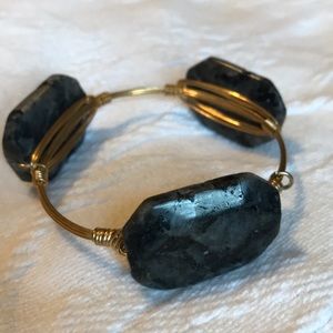 Bourbon and bow ties bracelet